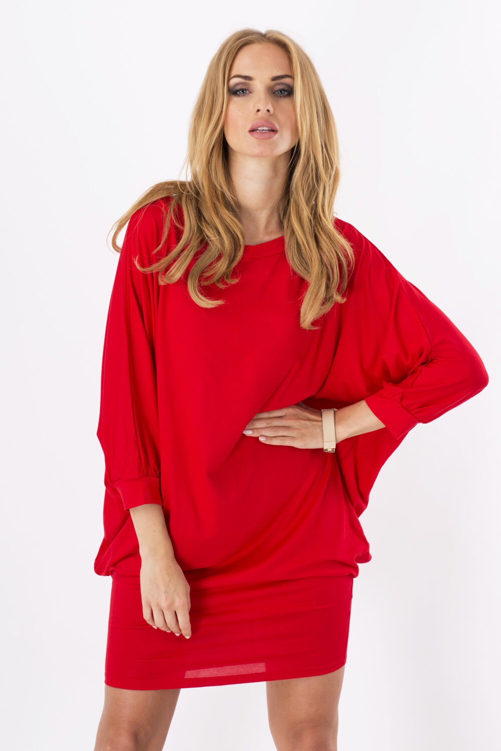 Women's Mini Dress Red-S